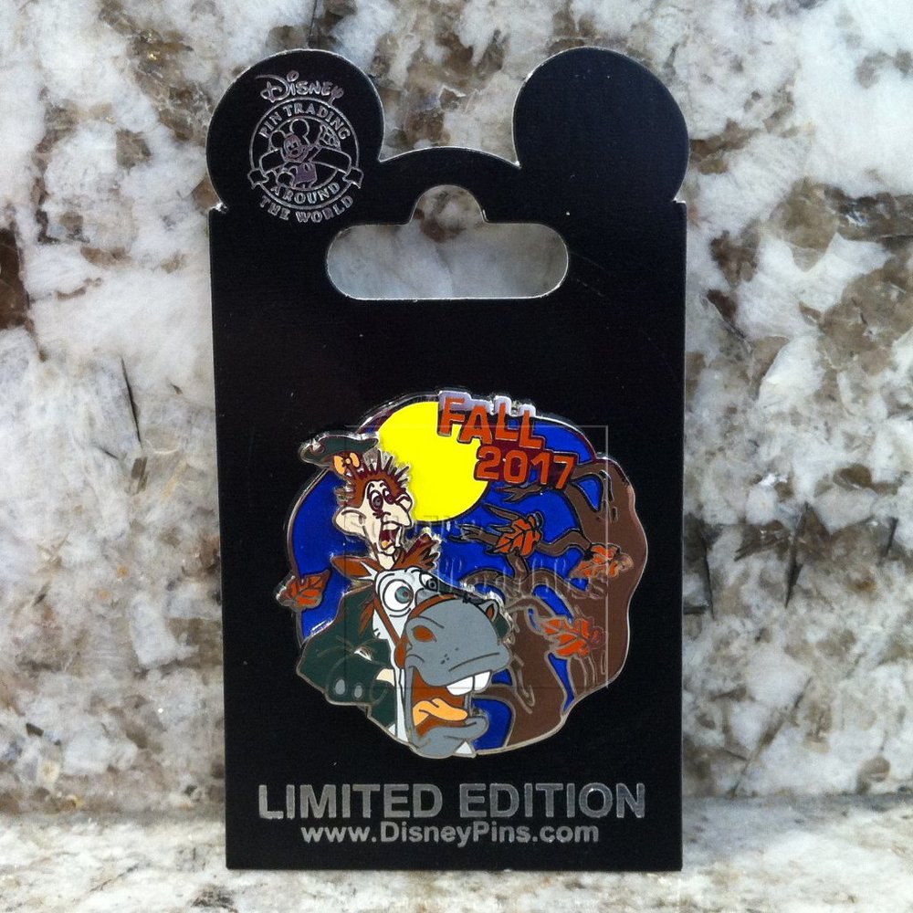 Disney Parks Sleepy Hollow Pin Adventures of Ichabod and Mr Toad Fall 2017